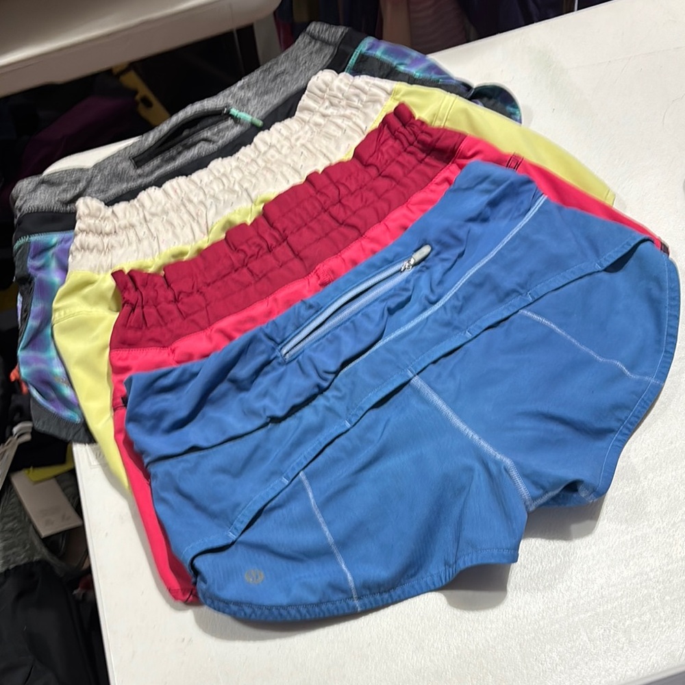 Lululemon flawed short bundle the checkered pair sold!!!